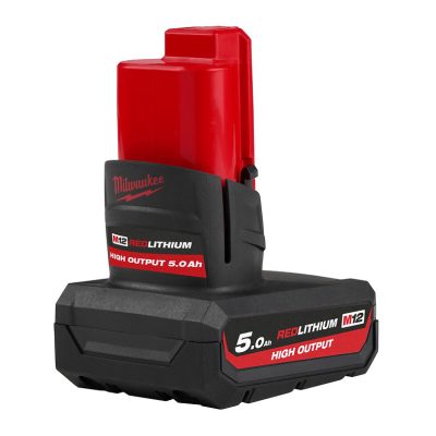 Milwaukee M12 High Output 5.0 Ah battery