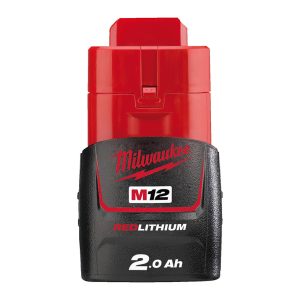 Milwaukee M12 2.0 Ah battery