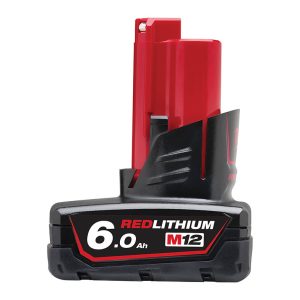 Milwaukee M12 6.0 Ah battery