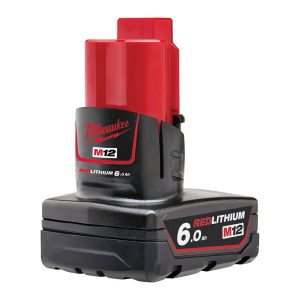 Milwaukee M12 6.0 Ah battery