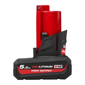 Milwaukee M12 High Output 5.0 Ah battery