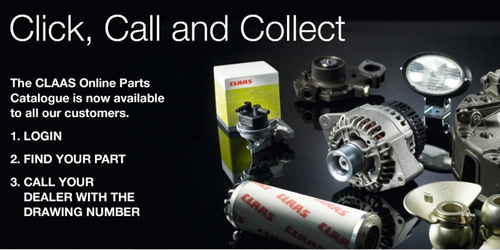 CLAAS Western online parts catalogue with click and collect